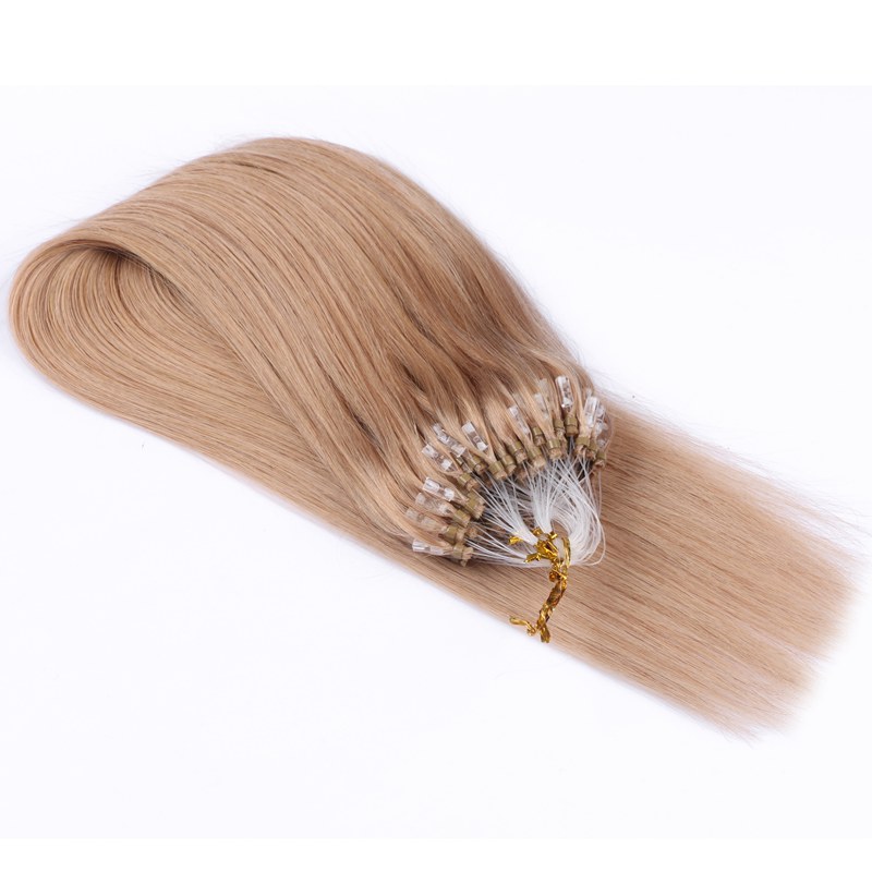 High Quality 12A Grade Honey Blonde Remy Micro Loop Hair Extensions Virgin Remy Hair Extensions